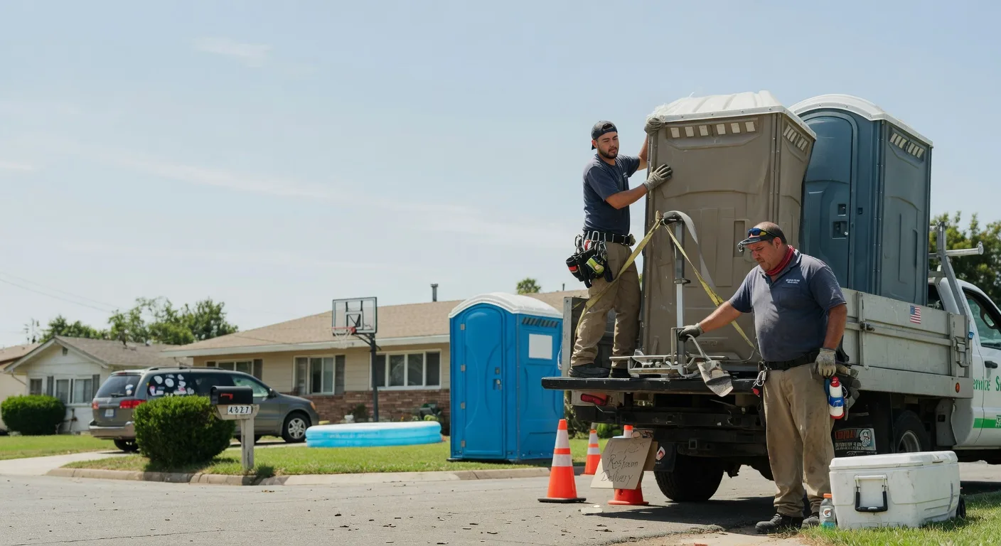 Porta Potty Rental in Sylmar, CA near me